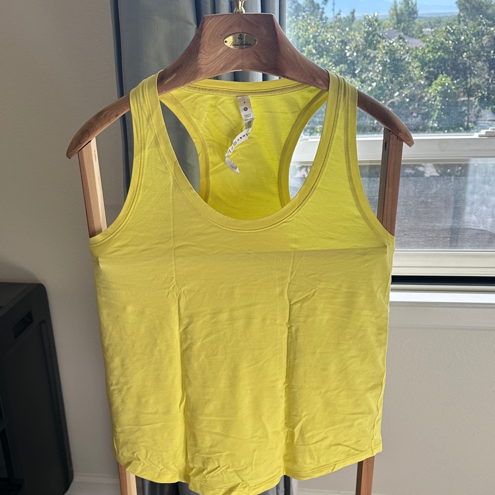 Lululemon Athletica Bright Yellow Tank Top